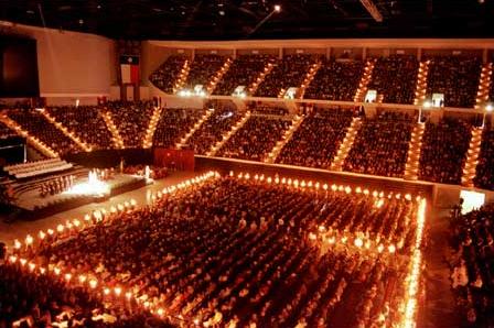 Pictured is Texas Aggie Muster texas aggies. Pictured is Texas Aggie Muster
