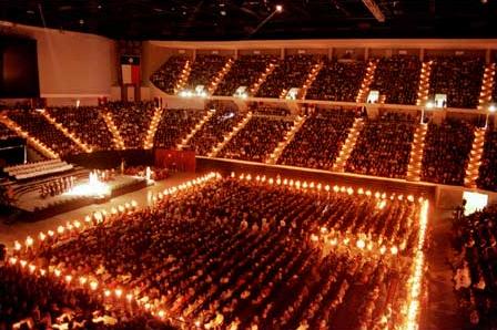 texas aggies. Pictured is Texas Aggie Muster